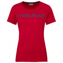 Head Tennis Shirt Club Lucy (Mixed Fabric) Red/Dark Blue Women